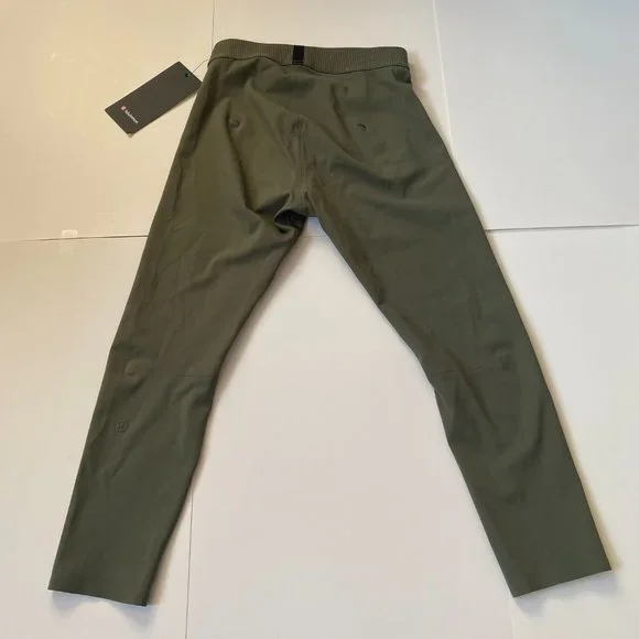 NWT Lululemon Men’s License To Train Green Tights Size Medium - Picture 4 of 8